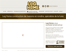 Tablet Screenshot of maisonenrondin.com